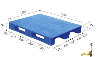Pallet 1000x1200x150 (Flat surface)