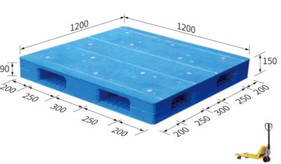 Pallet 1200x1200x150 (Flat surface, reversible)