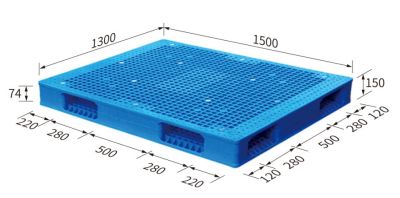 Pallet 1300x1500x150 ( grid, reversible)